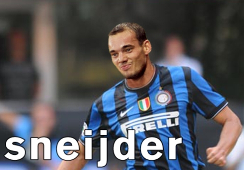 wesley sneijder inter. Sneijder inter
